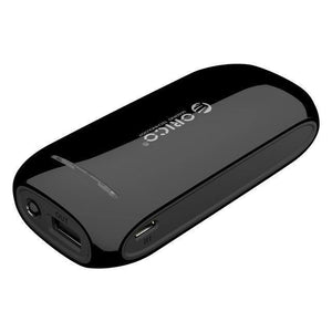 Planet Gates China / Black ORICO 4000mAh Power Bank 5V1A Charging for Smart Phones with 30cm Micro USB Cable Portable to Carry Black ABS