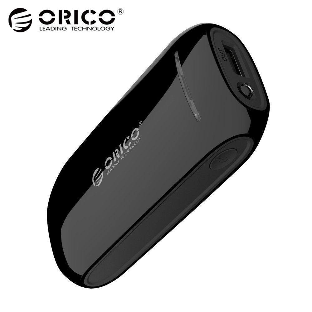 Planet Gates China / Black ORICO 4000mAh Power Bank 5V1A Charging for Smart Phones with 30cm Micro USB Cable Portable to Carry Black ABS