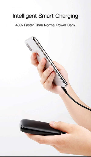 Planet Gates China / Black Power Bank Baseus 10000mAh Mini Power Bank For iPhone Samsung Huawei Xiaomi Powerbank Portable USB Charging Power Bank External Battery