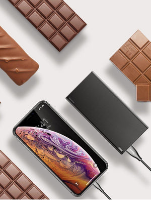 Planet Gates China / Black Power Bank Baseus 10000mAh Power Bank For iPhone Xs Max Samsung Xiaomi Huawei Powerbank Mini Portable USB Charger External Battery Pack
