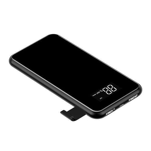 Planet Gates China / Black Power Bank Baseus 8000mAh QI Wireless Charger Power Bank For iPhone Samsung Powerbank Dual USB Charger Wireless External Battery Pack Bank