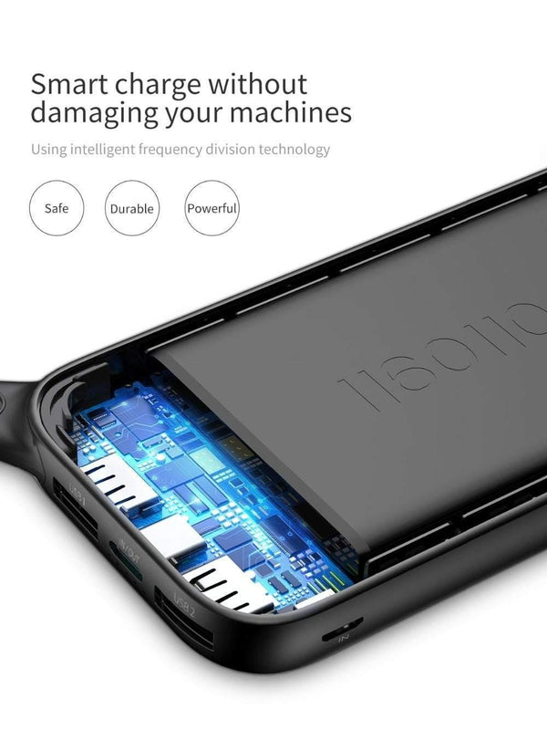 Planet Gates China / Black Powerbank Baseus 20000mAh Dual USB Quick Charge 3.0 Power Bank For Samsung S9 iPhone X Xs Max Huawei Phone Powerbank USB PD Fast Charging