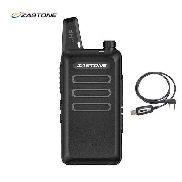 Planet Gates China / black radio cable Zastone X6 UHF 400-470MHz MINI Radio Handheld Two-Way Communication Equipment Portable Walkie Talkie With headset Cable ZT-X6
