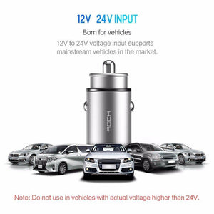 Planet Gates China / Black Rock 4.8A Dual USB Car Charger for iPhone Samsung Huawei Xiaomi Mobile Phone Fast Car Phone Charger USB Travel Car-Charger