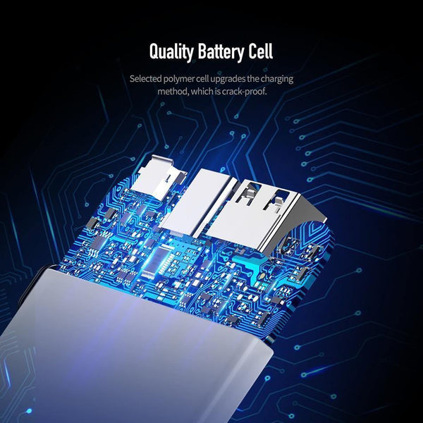 Planet Gates China / Black ROCK Led Mini Power Bank 10000mAh Portable External Battery Thin Poverbank For iPhone X 8 7 6 Samsung S8 S9 Xiaomi mi power bank