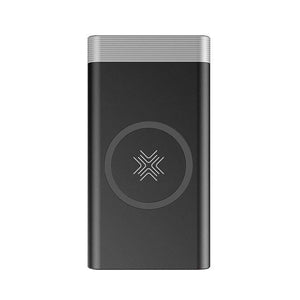 Planet Gates China / Black ROCK Power Bank 10000mah QI Wireless Charger Portable External Battery Built-in Powerbank For iPhone X 8 Samsung S8 S9 Plus