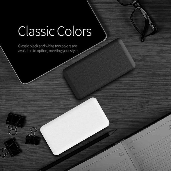 Planet Gates China / Black ROCK Slim 10000 mAh Power Bank,Portable Powerbank battery power-bank 10000mah With LED Light for Mobile Phone for Ultra-thin