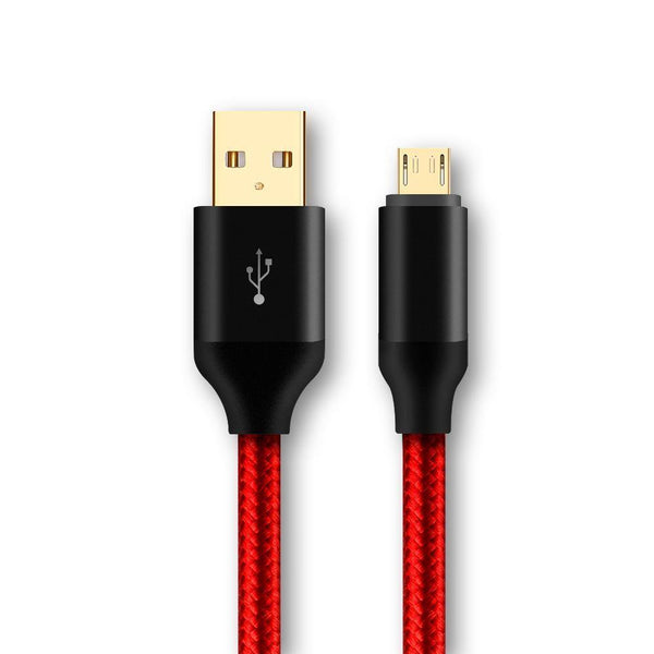 Planet Gates China / Black Suntaiho [3 PACK] 5V2.5A Micro USB Cable For Samsung xiaomi Braided Fast USB Charge & data Cable Mobile Phone USB Charger Cable