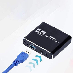 Planet Gates China / Black Video Capture Card for Live Streaming 1080P 4K USB3.0 HDMI Video Capture Card Switch Game for PS4 Xbox Recording Box