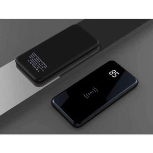 Planet Gates China / black Wireless power bank 20000mAh LCD powerbank External Battery Portable Charger portable battery for iphone 7 honor xiaomi