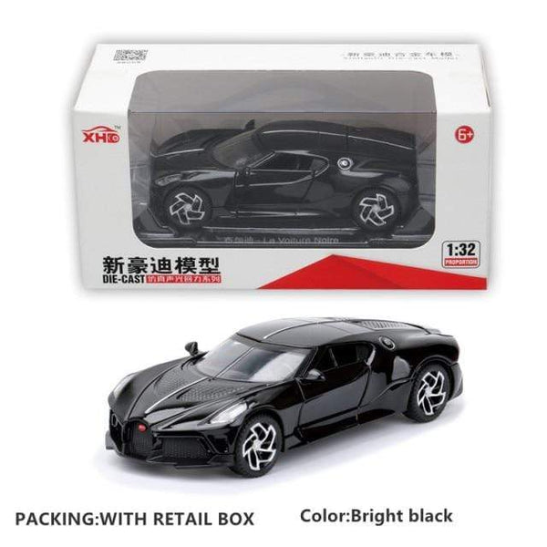 Planet Gates China / Black With Box 2 Diecast 1:28 Big Almost Real Car Model pick-up truck sound flashing machinery pull back wheels metal Alloy toy car for kids gift