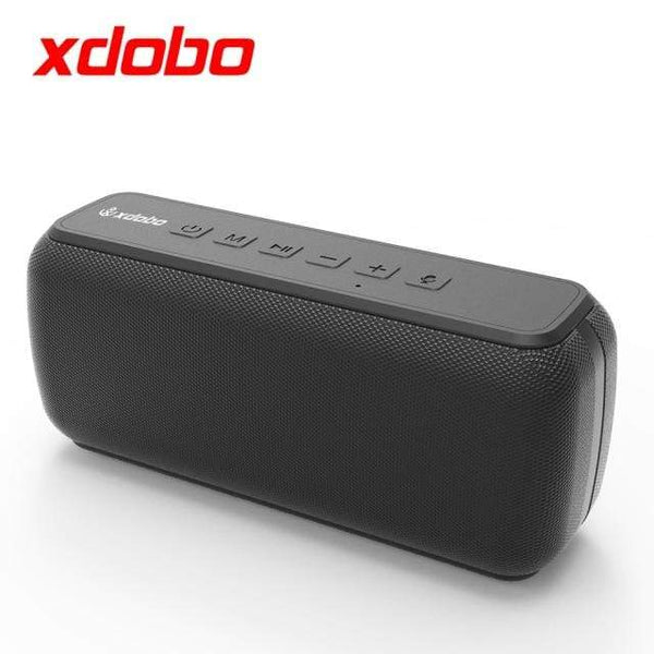 Planet Gates China / Black XDOBO X8 5.0 Bluetooth 60W Portable Speaker Deep Bass Soundbar with IPX5 Waterproof Speaker 360° Surround Sound Voice Assistant
