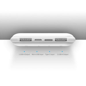 Planet Gates China / Black2 ROCK Power Bank 20000mAh Portable External Battery Charger Dual USB PowerBank for iphone Samsung Xiaomi