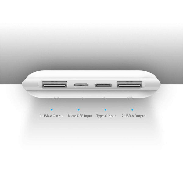 Planet Gates China / Black2 ROCK Power Bank 20000mAh Portable External Battery Charger Dual USB PowerBank for iphone Samsung Xiaomi