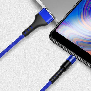 Planet Gates China / Blue / 1.0m Type C Cable ZNP USB Type C Cable Fast Charger Cable For Samsung Galaxy S9 S8 Huawei Mate 20 Pro Quick Charging USB Type-C Phone Charge Cable