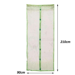 Planet Gates China / Blue 90x201cm 4 Color Curtain Anti Mosquito Magnetic Tulle Shower Curtain Automatic Closing Door Screen Summer Style Mesh Net