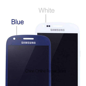 Planet Gates China / Blue LCD for SAMSUNG Galaxy S3 Mini LCD Display i8190 GT-i8190 i8195 i8200 Touch Screen Replacement Parts