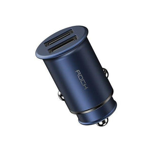 Planet Gates China / Blue ROCK Mini Dual Usb Car charger for phone 5V4.8A 2 Port USB Fast Car Charger for iPhone X 8 7 6 Samsung Huawei Xiaomi,etc