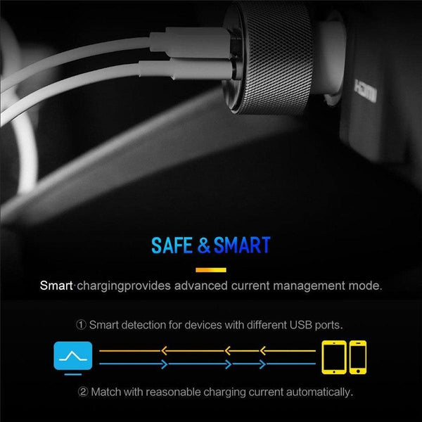Planet Gates China / Blue ROCK QC3.0 Quick Charger 30W PD Power Car Charger USB C Type-c Mobile Phone Charger for iPhone SAMSUNG HUAWEI and More