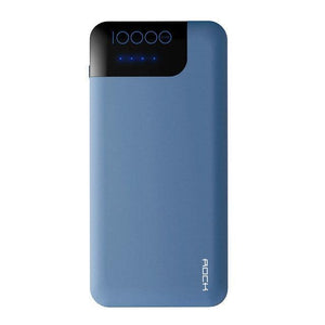 Planet Gates China / Blue ROCK Quick Charge Power Bank 10000mAh 5V/9V/12V Smart QC 3.0 Powerbank with Digital Display TYPE C Portable External Battery
