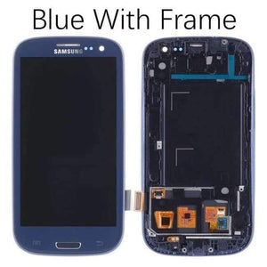 Planet Gates China / Blue with Frame i9300i i9300 Display For SAMSUNG Galaxy S3 LCD Screen Assembly with Frame Replacement For SAMSUNG Galaxy S3 Display i9300 LCD