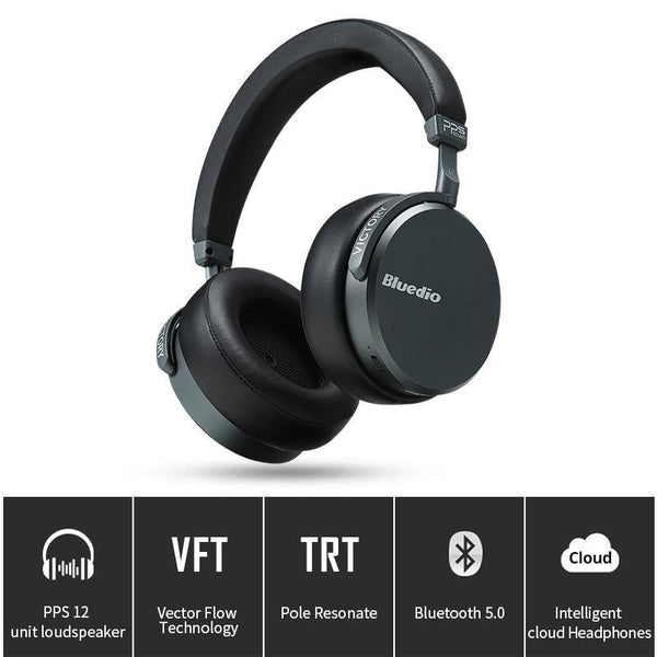 Planet Gates China Bluedio V2  Bluetooth headphones Wireless headset PPS12 drivers with microphone high-end headphone for phone and music