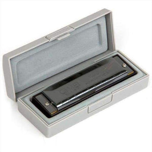 Planet Gates China / Blues Harp Harmonica Mouth Organ French Harp Phosphor Bronze Reeds 10 Holes 40 Tone Key of C with Case