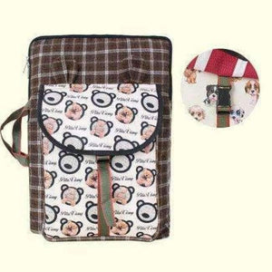 Planet Gates China / Brown British Wind Children Art Bag School Kids Art Supplies Painting Board Bag Foldable Cartoon Cute Art School Bag Drawing Bag