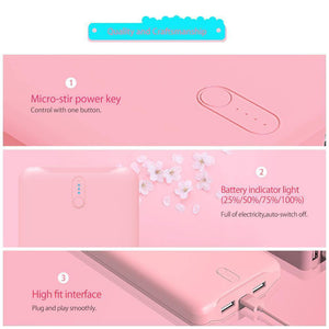 Planet Gates China / brown ORICO 20000mAh Power Bank Portable Charger Dual USB Powerbank External Battery Pack