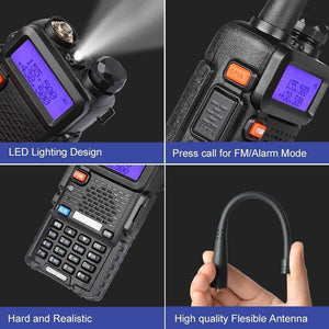 Planet Gates China / Camo UV-5R Walkie Talkie VHF UHF Dual Band Handheld Two Way Radio pofung uv5r Walkie-talkie Radio 5R Communication Equipment