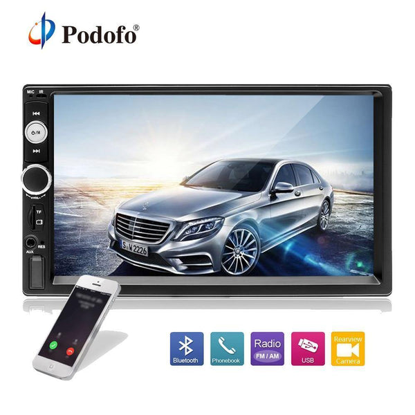 Planet Gates China / Car Radio 2din Car Multimedia MP5 Player Audio Stereo 2DIN Car Radio 7" HD Touch Screen Digital Display Bluetooth Autoradio USB FM