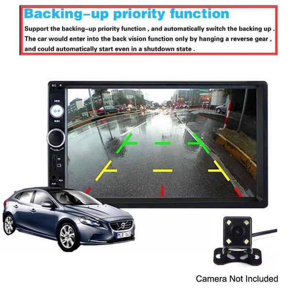 Planet Gates China / Car Radio 2din Car Multimedia MP5 Player Audio Stereo 2DIN Car Radio 7" HD Touch Screen Digital Display Bluetooth Autoradio USB FM