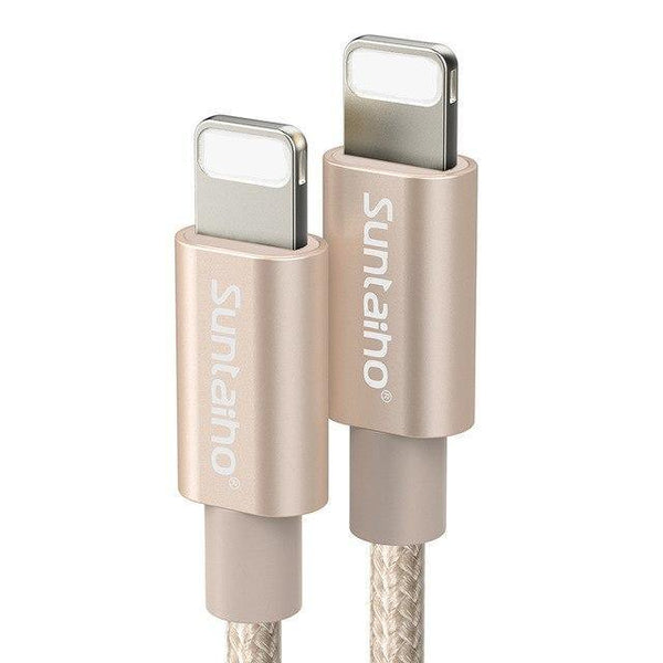 Planet Gates China / Champagne gold / 1m Suntaiho 10-Pack usb cable for iphone cable fast charging for iPhone 7 plus XS MAX 8 XR 5s 6s X iPad SE Phone USB Charger Cable