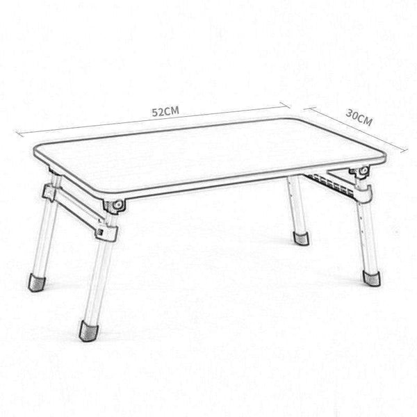 Planet Gates China / Coffee COSTWAY Computer Desks Portable Adjustable Foldable Laptop Notebook Lap Folding Small Desk Stand for Bed Office Furniture W0127