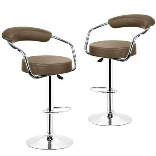 Planet Gates China / coffee JEOBEST 2pcs Leather Swivel Bar Stools Chairs Height Adjustable Pneumatic Counter Pub Bar Chair Free Shipping in France HWC