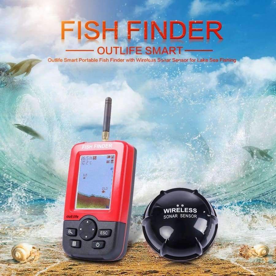 Planet Gates China / Colormix Smart Portable Fish Finder with Wireless Sonar Sensor Echo Sounder for Lake Sea Fishing Finders Wireless Fishing