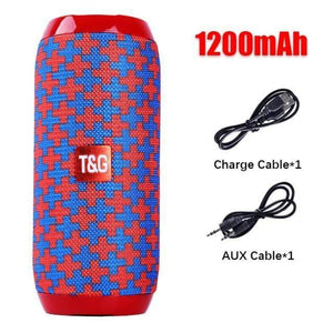 Planet Gates China / Cross Portable Bluetooth Speaker Wireless Bass Subwoofer Waterproof Outdoor Speakers Boombox AUX TF USB Stereo Loudspeaker Music Box