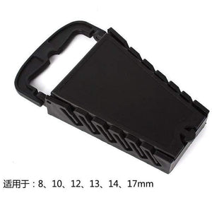 Planet Gates China / CZ169 16 Slot Standard Wrench Clip Holder Plastic Rail Tray Spanner Rack Storage Tools Organizer Bag Garage Wrenches Keeper 7-22mm