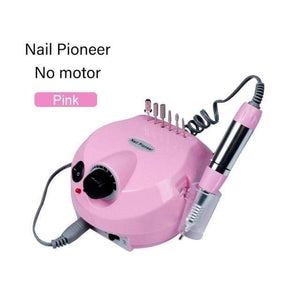 Planet Gates China / Dark Khaki 35000RPM Nail Art Drill Gel Electric Nail Drill 35W Nail Polisher with Set Nail Drill Bits Manicure Machie Nail Salon Tools