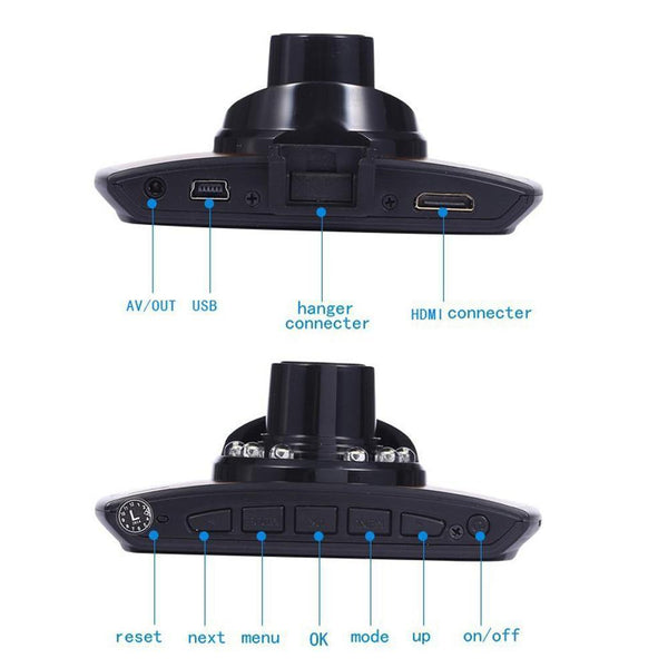 Planet Gates China / DVR Only Car DVR Camera 2.7 " G30 Full HD 1080P 170 Degree Dashcam Registrars Night Vision Video Recorder G-Sensor Dash Cam DVRs