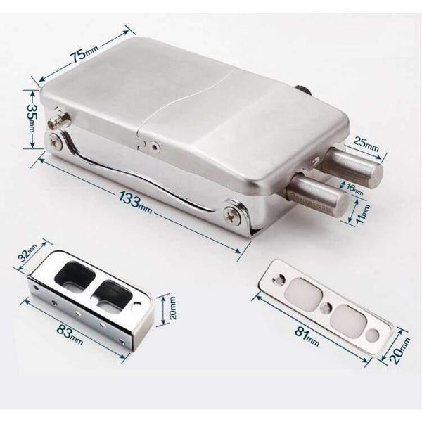 Planet Gates China Electronic Door Lock With Remote Control Keys Opening Invisible Intelligent Lock Wireless Keyless Door Lock R-W39