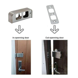 Planet Gates China Electronic Door Lock With Remote Control Keys Opening Invisible Intelligent Lock Wireless Keyless Door Lock R-W39