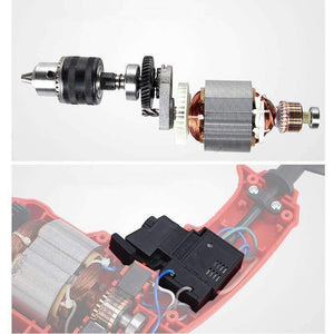 Planet Gates China / EU Aotuo Electric drill 220v 3000 rpm Electric screwdriver drilling machine Tool Dremel Drill wiring Tools Electric screwdriver