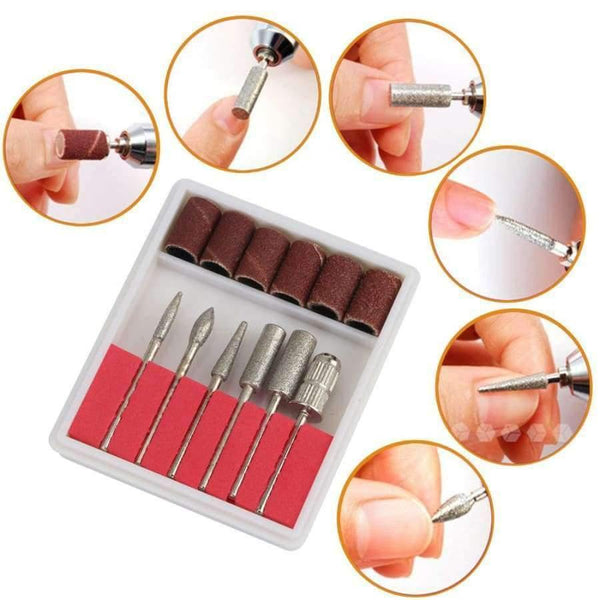 Planet Gates China / EU Plug Gold Professional Electric Nail Art Drill File Pedicure Equipment Manicure Machine Kit Nail Art Tools For Nail Gel