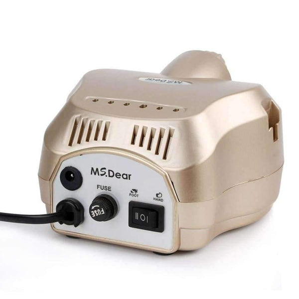 Planet Gates China / EU Plug Gold Professional Electric Nail Art Drill File Pedicure Equipment Manicure Machine Kit Nail Art Tools For Nail Gel