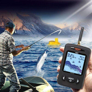 Planet Gates Čína / FFW718 Rybářský vyhledávač Sounder Bezdrátový sonar Rybaření Podvodní rybářský vyhledávač Hlubší hloubka pro detektor Radar LCD rybářské vyhledávače