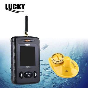 Planet Gates China FFW718 Wireless Fish Finder Underwater 40M/120FT w/Alarm Sonar Depth Sounder Alarm Fishfinder Ocean River Lake Sea Fishing