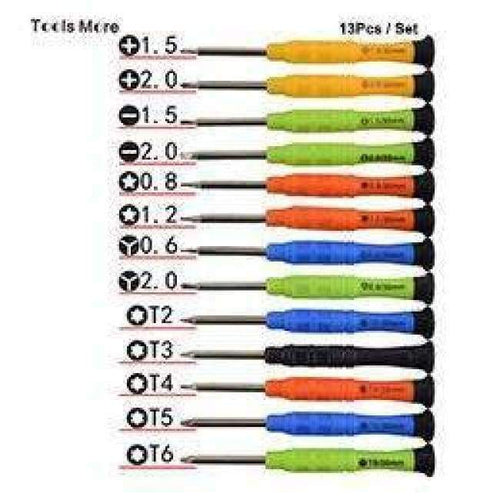 Planet Gates China / FI-305-13Pcs-All 13 In 1 Mini Precision Screwdriver Set Hands Tools for iPhone 4S 5S 6 6S 7 Samsung ect Phone Tablet Repair Free shipping