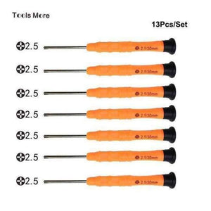Planet Gates China / FI-305-13Pcs-PH2.5 13 In 1 Mini Precision Screwdriver Set Hands Tools for iPhone 4S 5S 6 6S 7 Samsung ect Phone Tablet Repair Free shipping