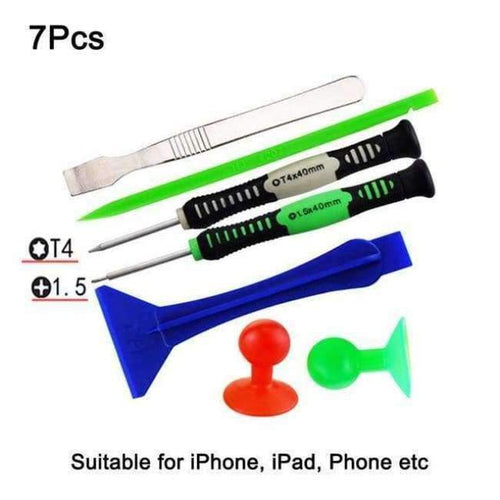 Planet Gates China / FI-308-iPad 7Pcs 0.8 1.2 Phillips 1.2 1.5 2.0 Slotted 2.0 Torx T3 T4 T5 T6 Y2.0 Precision Screwdriver for iPhone Phone PC Repair Tool